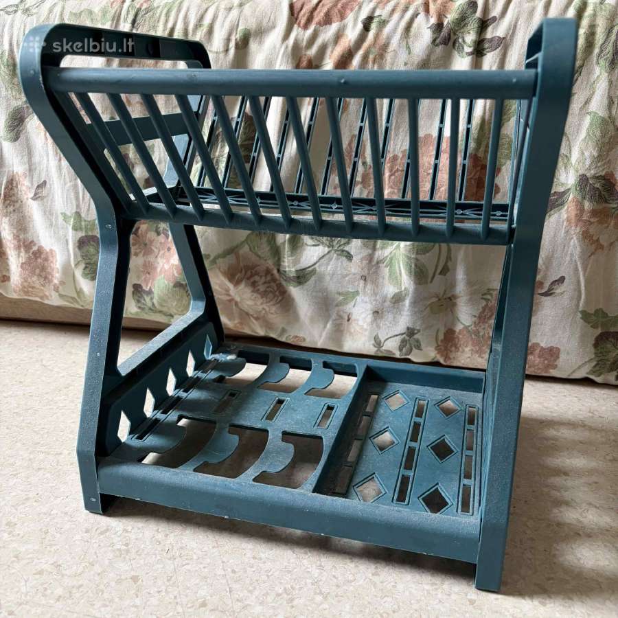Laptop stand, table, fan, vase, dish rack, iron - nuotraukos Nr. 7