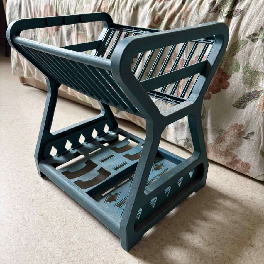 Laptop stand, table, fan, vase, dish rack, iron - nuotraukos Nr. 8