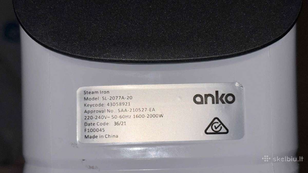 Laptop stand, table, fan, vase, dish rack, iron - nuotraukos Nr. 20