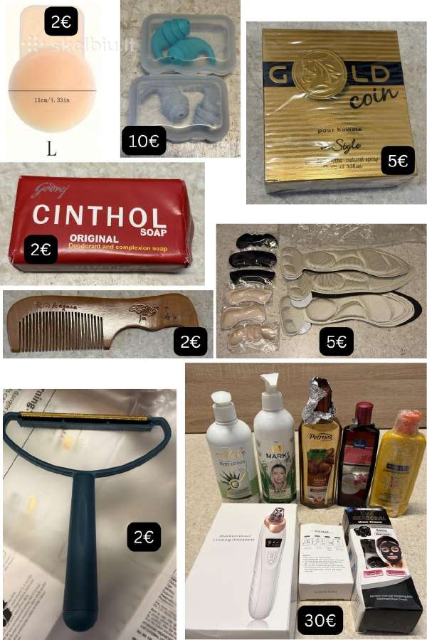Beauty accessories: lotions, hair oil and more