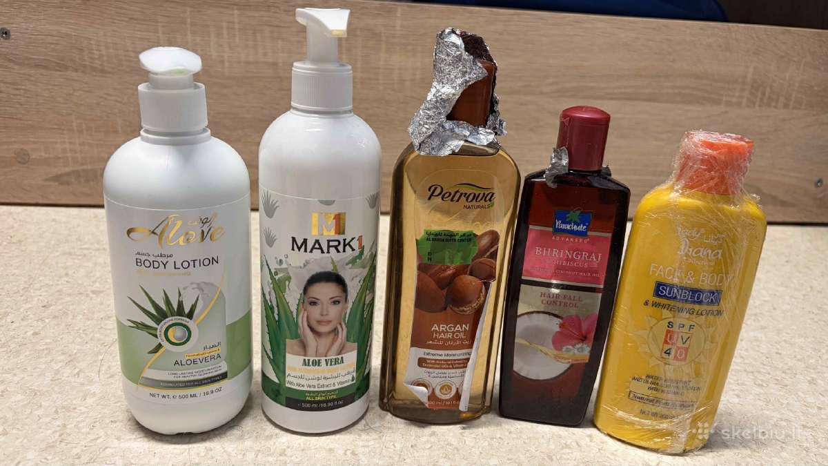Beauty accessories: lotions, hair oil and more - nuotraukos Nr. 2