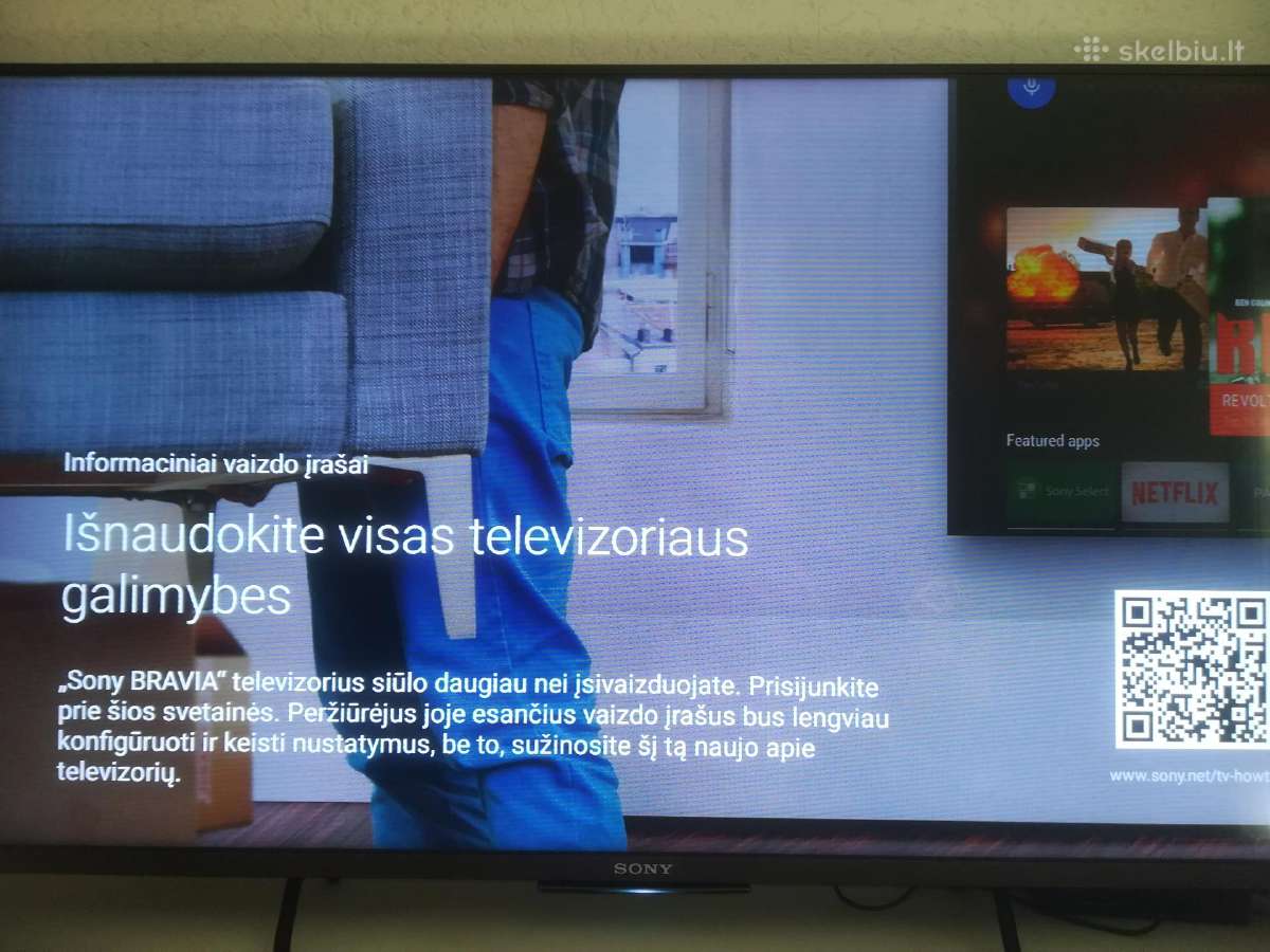 "Sony Kdl-43w755c" 109cm Smart Wi-fi Go3 Youtube
