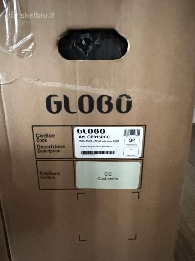 Globo "t-edge" Cachemire Praustuvas+spintelė - nuotraukos Nr. 3