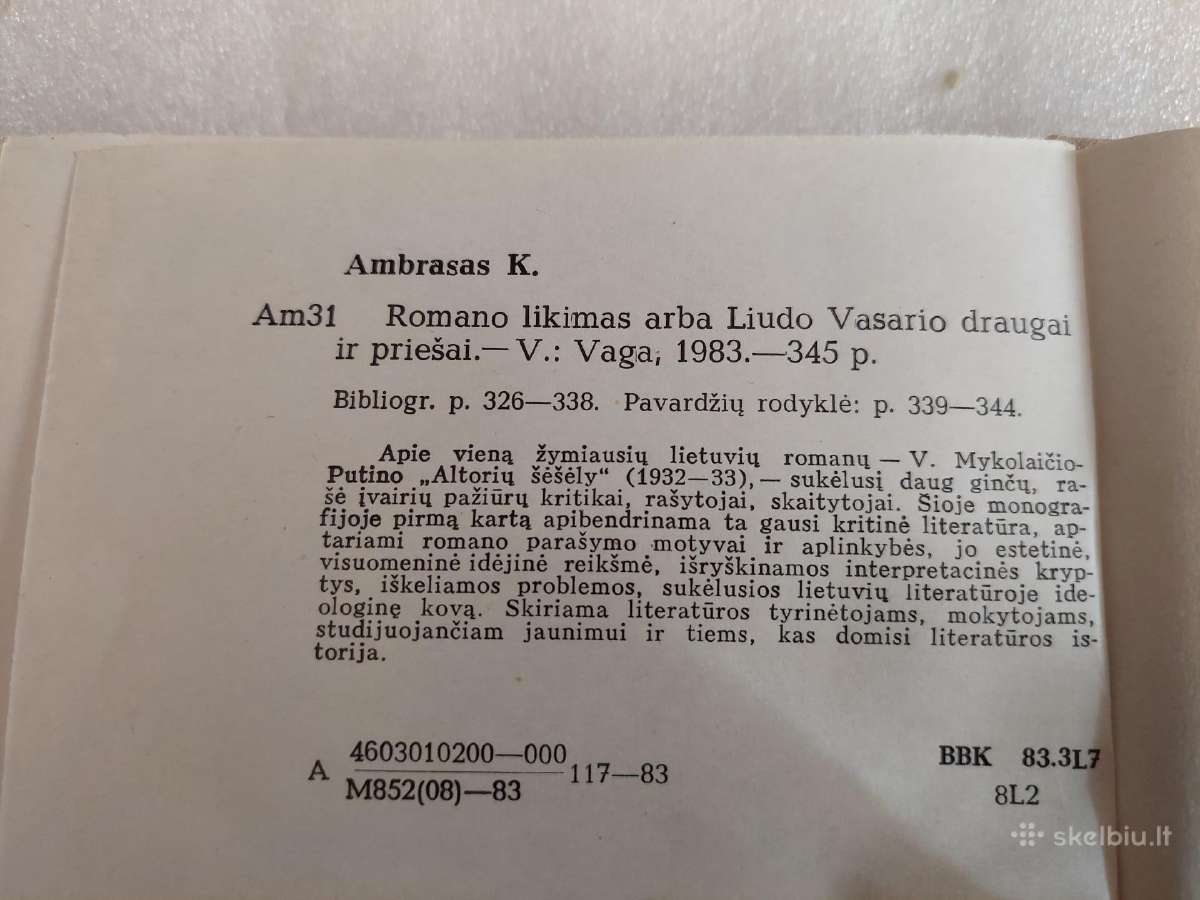 Romano likimas arba L. Vasario draugai ir priešai - nuotraukos Nr. 4