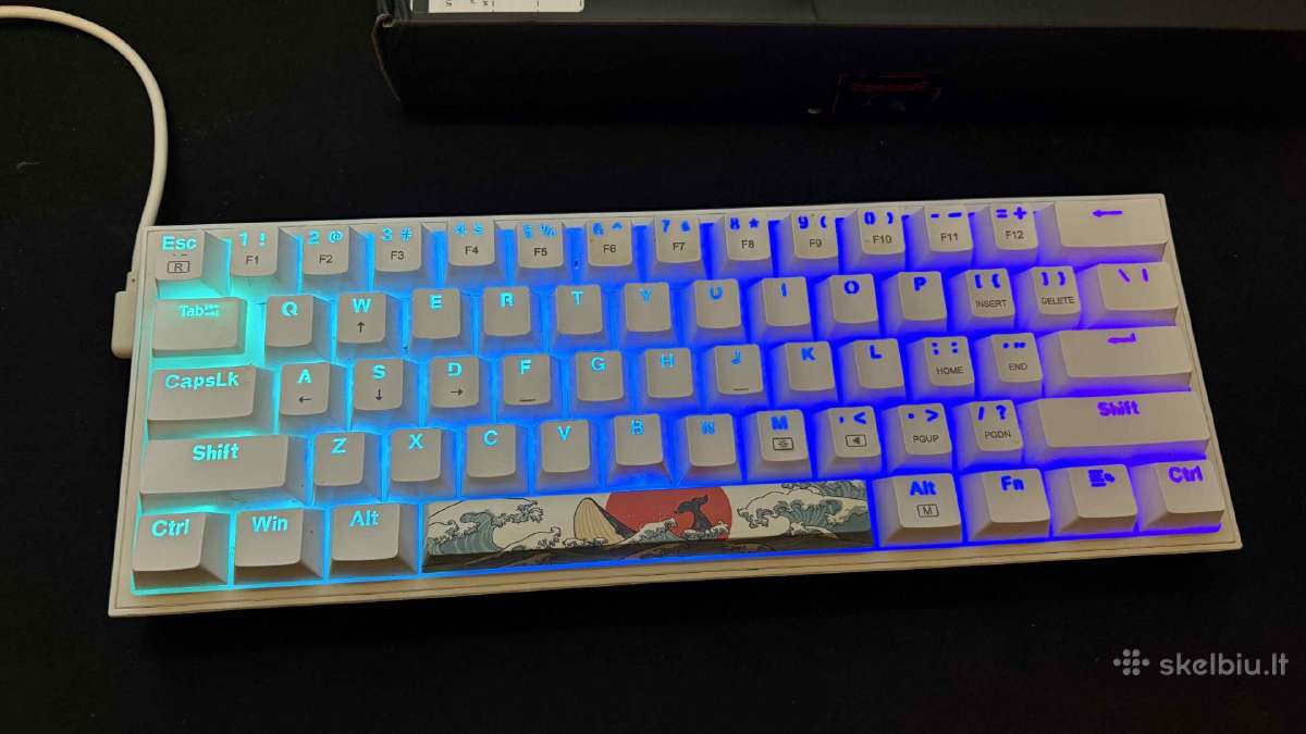 Redragon Fizz K617w-rgb Gaming Keyboard Red switch - nuotraukos Nr. 4