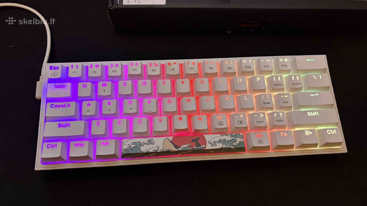 Redragon Fizz K617w-rgb Gaming Keyboard Red switch - nuotraukos Nr. 11