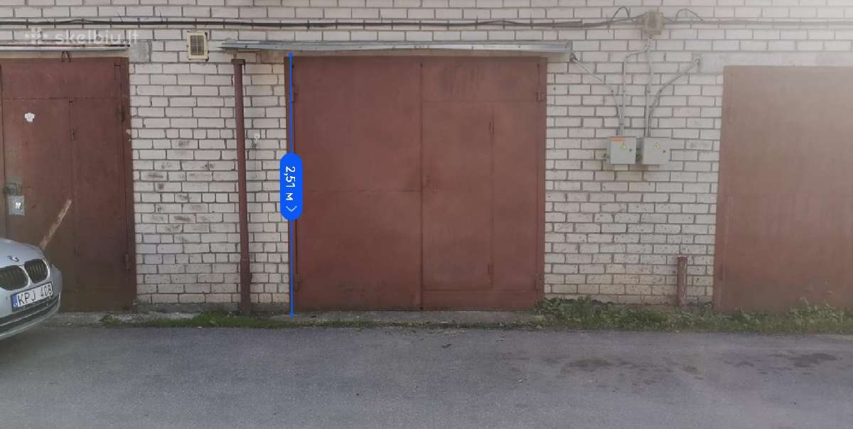 Garažas bendrijoje Motoras