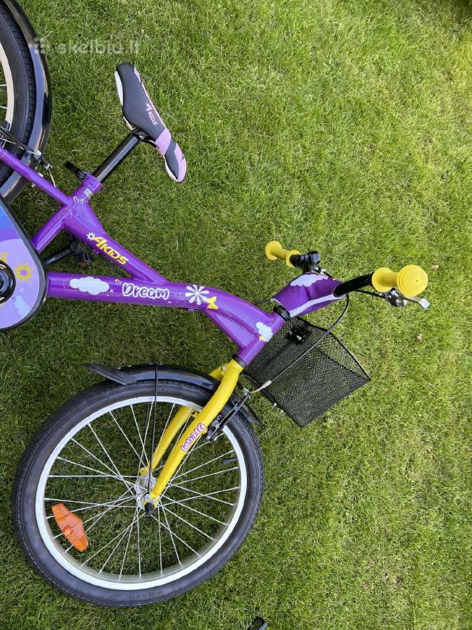 Dviratis 4kids Dream 20 mergaitės 7-9 metų - nuotraukos Nr. 4
