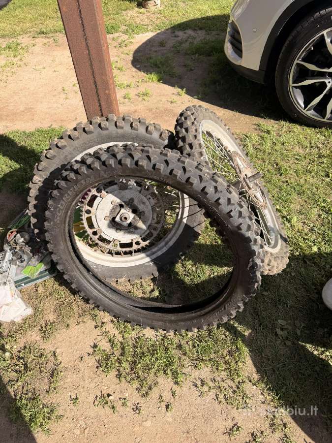 Kawasaki kx ratai - nuotraukos Nr. 3