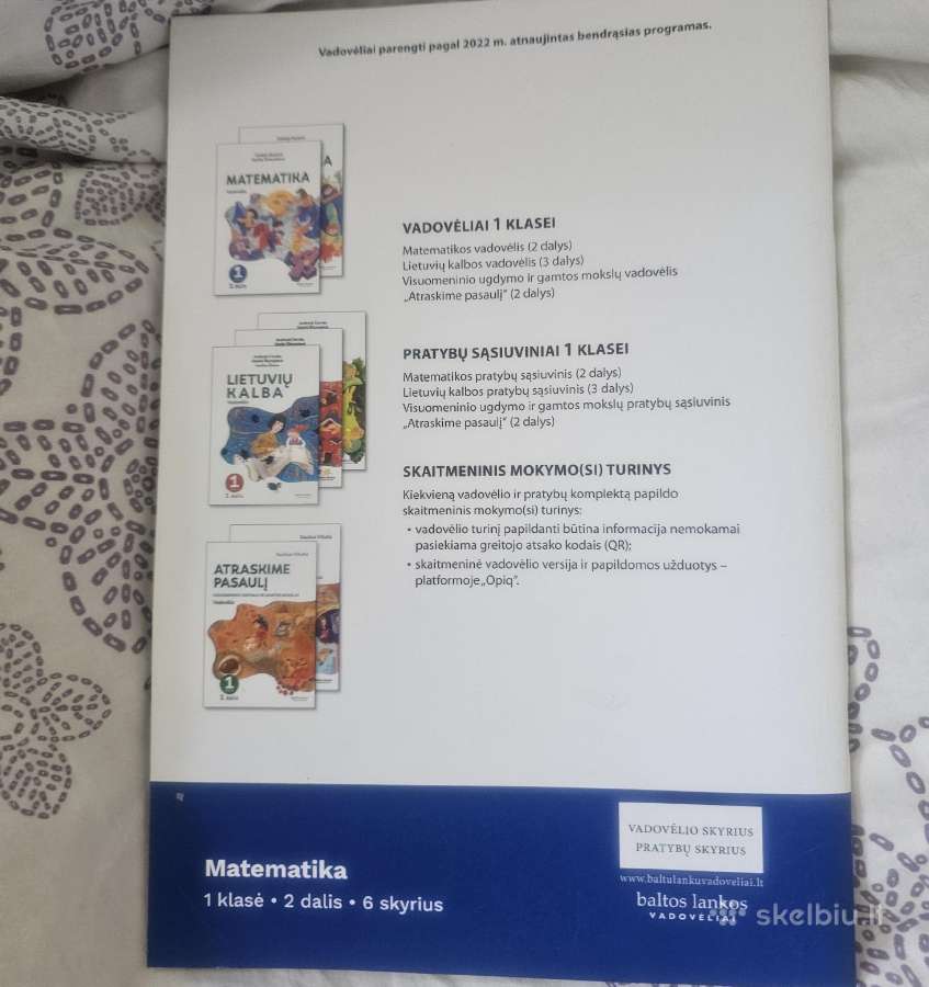 Matematikos vadovelis 1 klasei 2 dalis 6 skyrius - nuotraukos Nr. 2