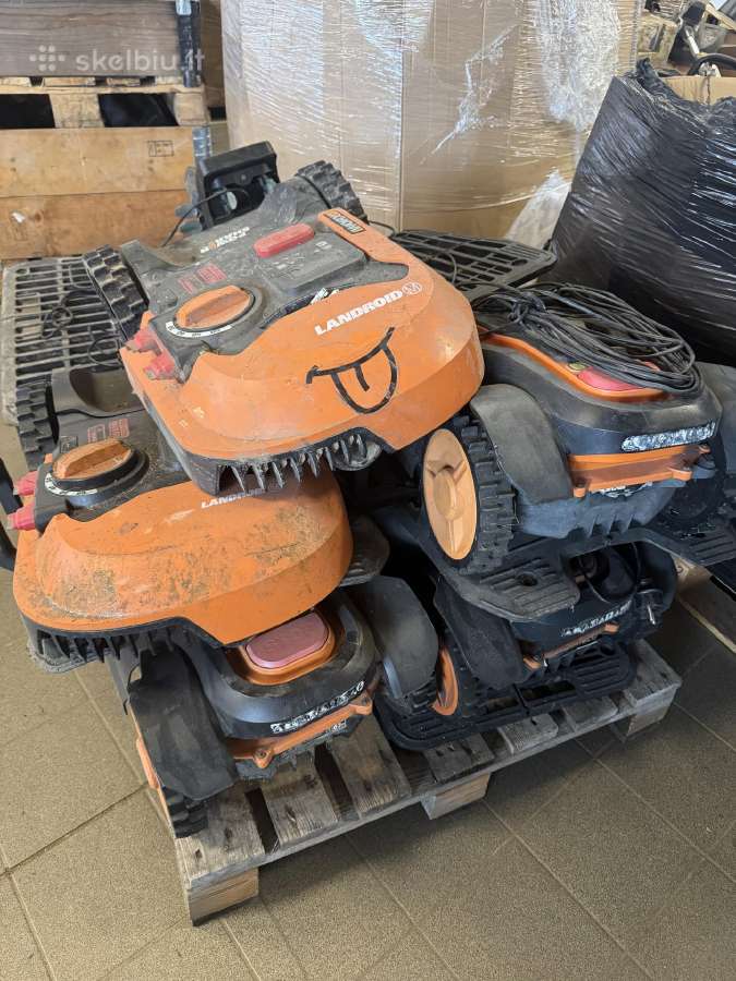 Worx robotai zoliapjoves urmu