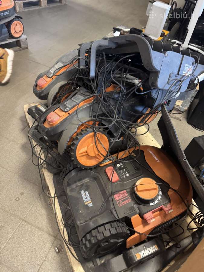 Worx robotai zoliapjoves urmu - nuotraukos Nr. 2