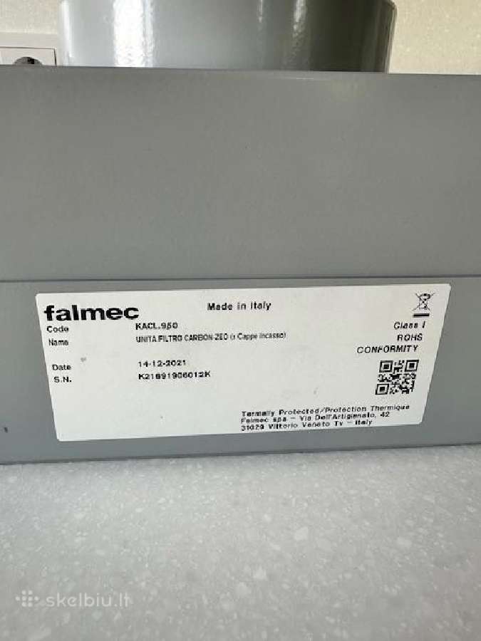 Falmec gartraukio anglies filtras