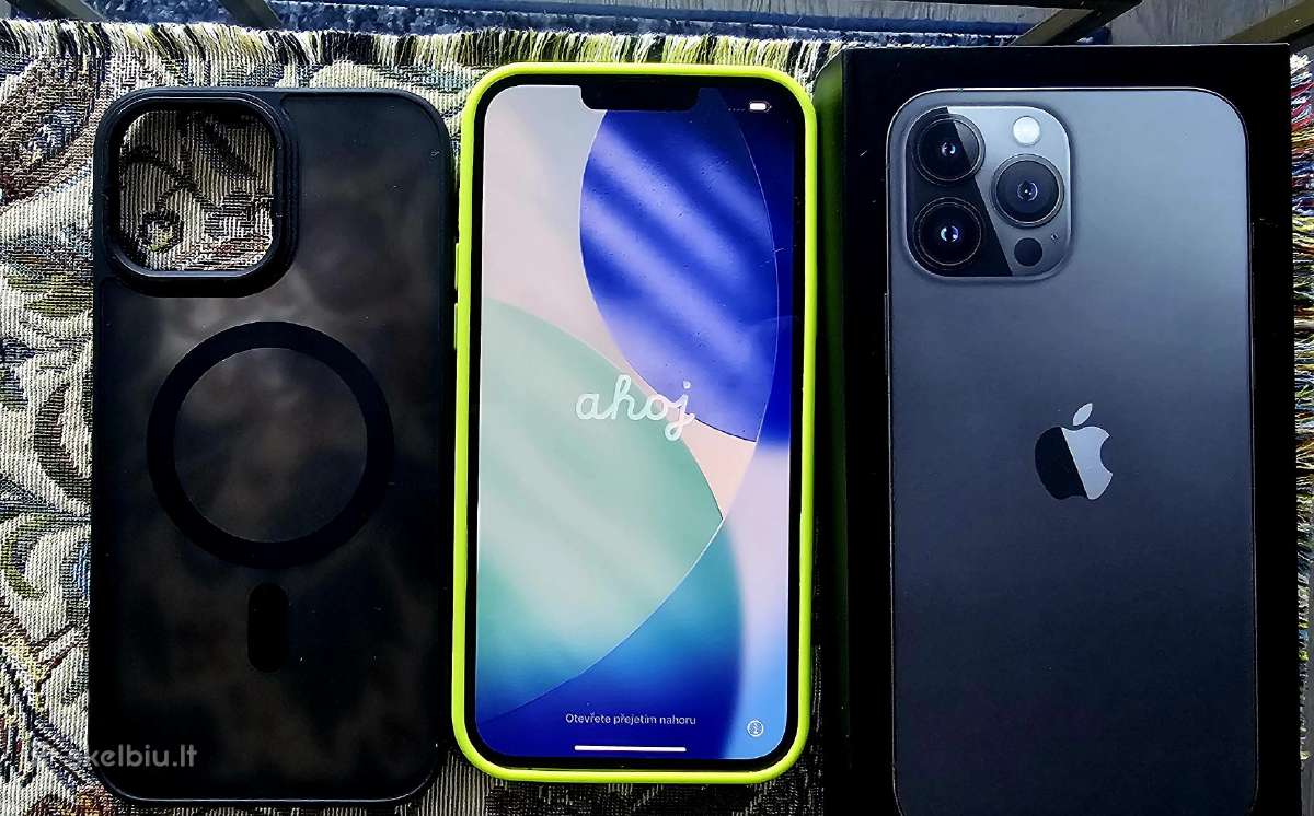 iPhone pro max Graphite 128gb