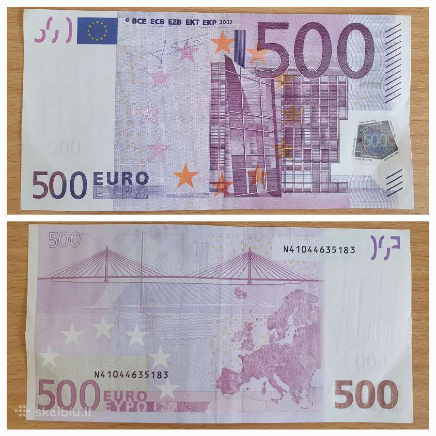 500 eurų kupiūra