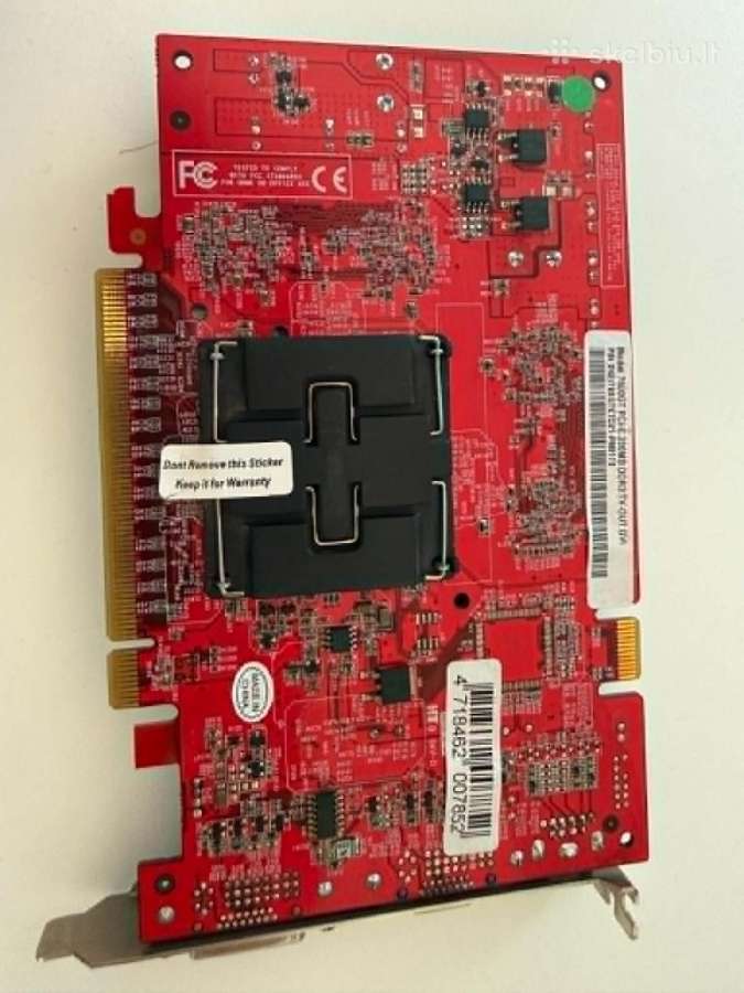 Gainward Bliss Geforce 7600 GT Pcx 256 MB - nuotraukos Nr. 2
