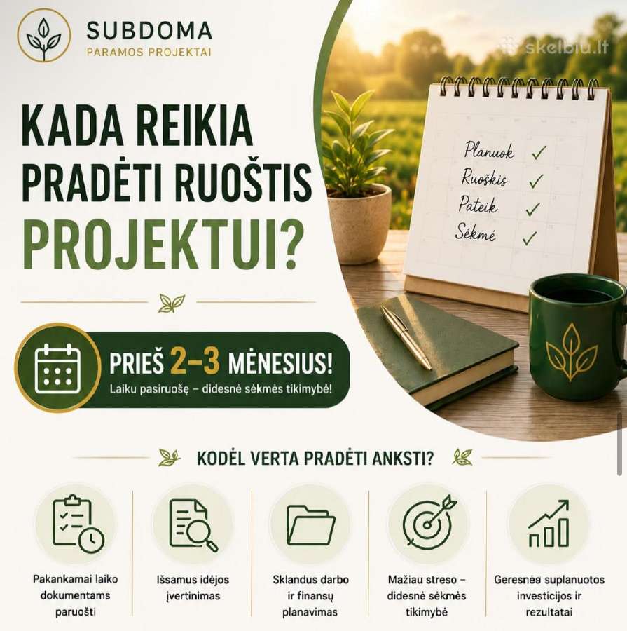 Es Projektaipaskolosverslo planai - nuotraukos Nr. 5