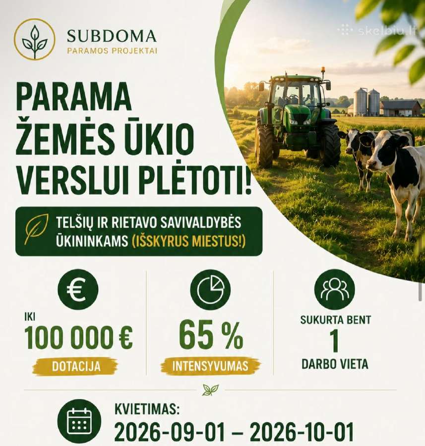 Es Paramos / Verslo Ir Investiciniai Projektai - nuotraukos Nr. 9