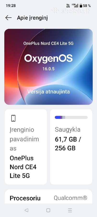 Parduodu telefona
