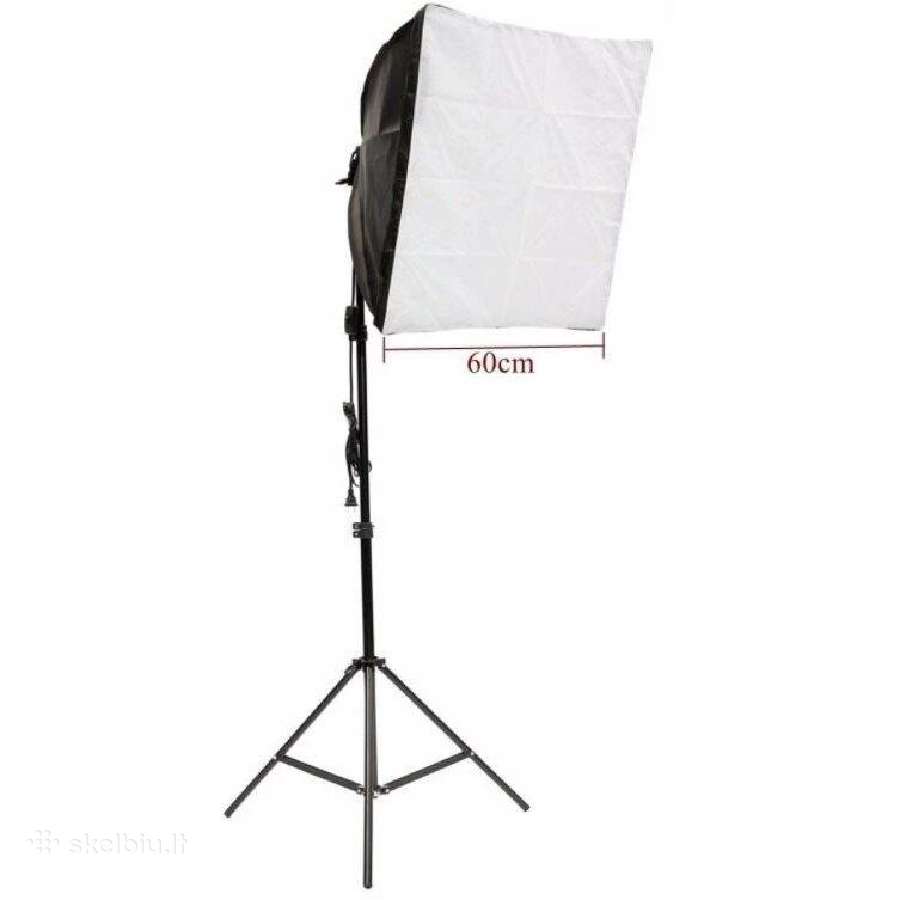 Stovas su Soft Box Apšvietimo lempa