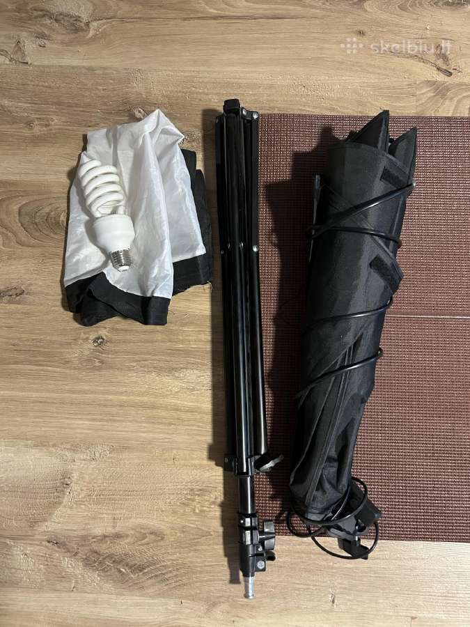 Stovas su Soft Box Apšvietimo lempa - nuotraukos Nr. 2