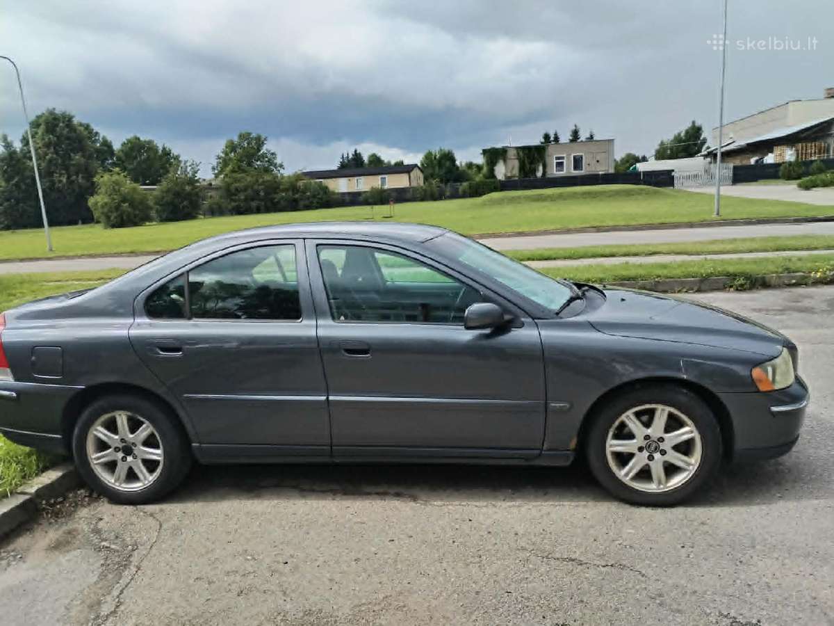Volvo S60 Mechaninė Prižiūrėta 7 m vienose rankose - nuotraukos Nr. 3