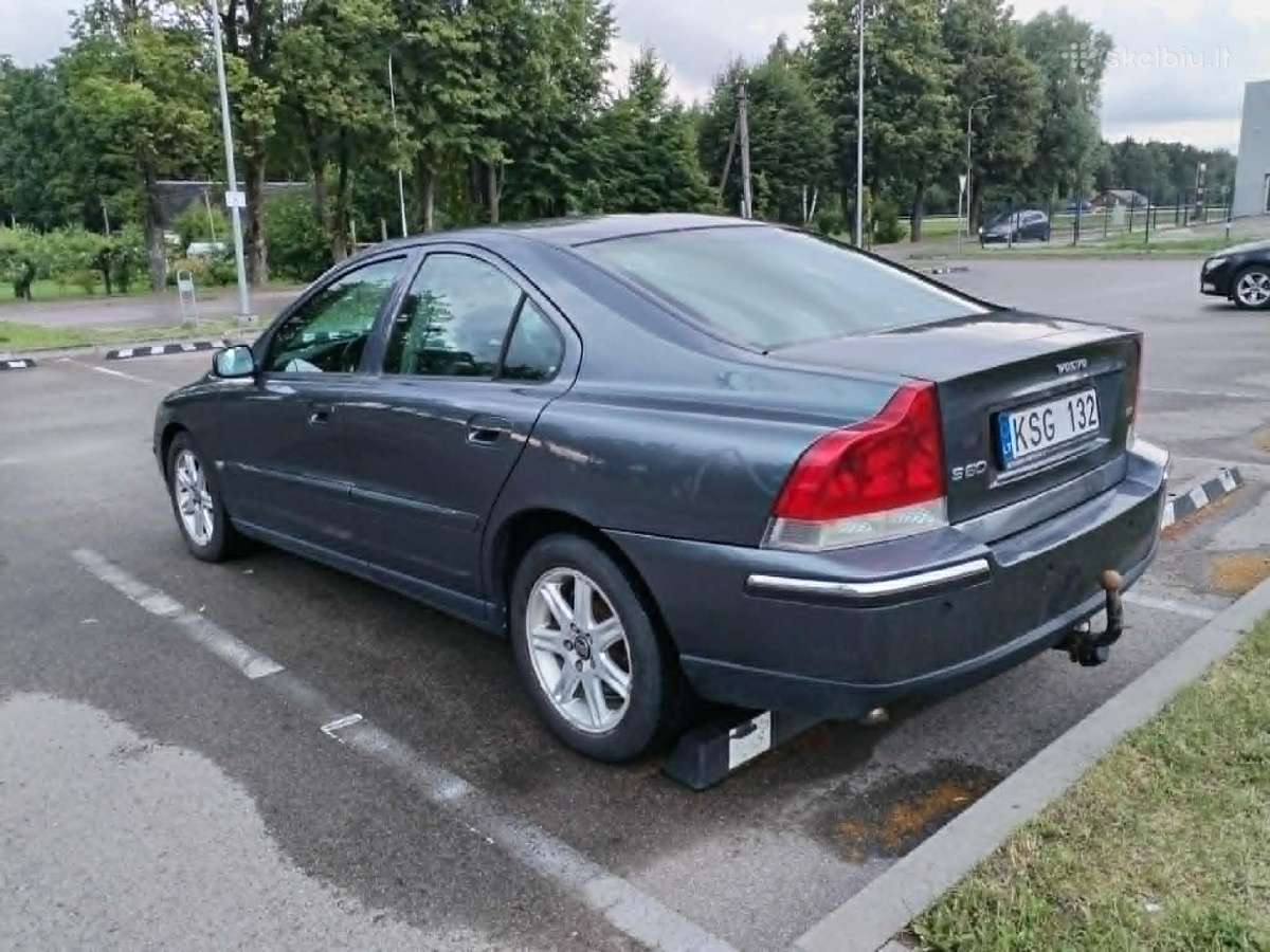 Volvo S60 Mechaninė Prižiūrėta 7 m vienose rankose - nuotraukos Nr. 5