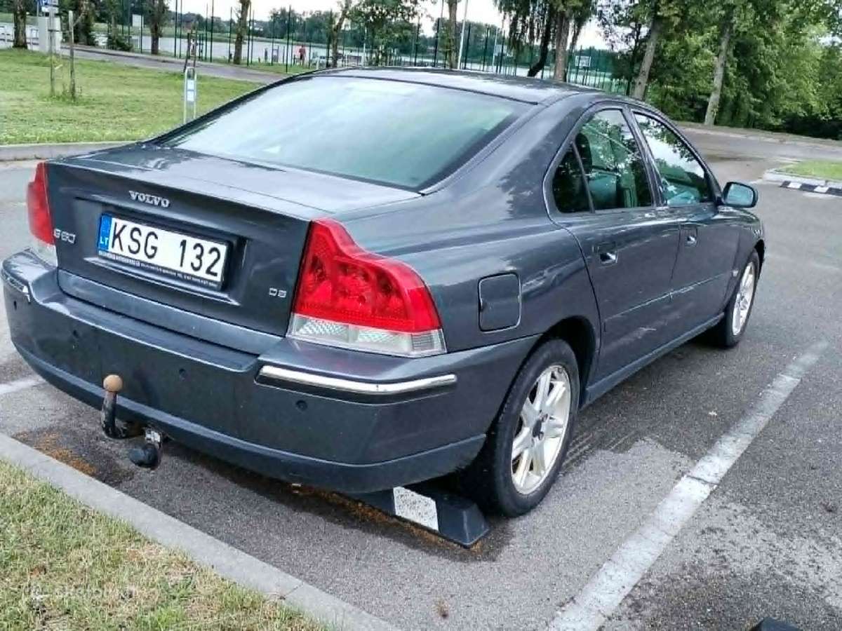 Volvo S60 Mechaninė Prižiūrėta 7 m vienose rankose - nuotraukos Nr. 6