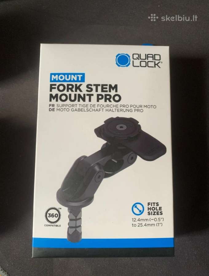 Quadlock fork mount pro laikiklis