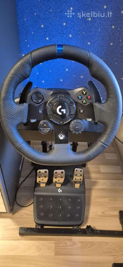 Logitech Trueforce G923 vairas +bėgiai+ stovas - nuotraukos Nr. 2