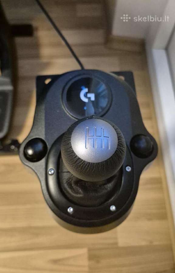 Logitech Trueforce G923 vairas +bėgiai+ stovas - nuotraukos Nr. 3