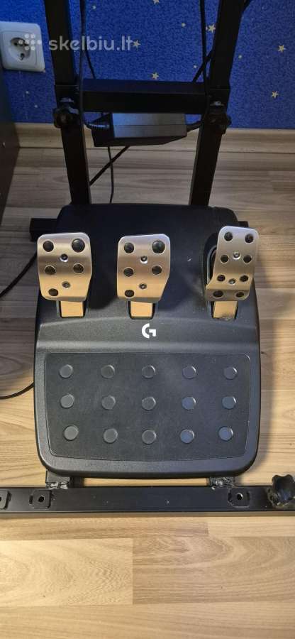Logitech Trueforce G923 vairas +bėgiai+ stovas - nuotraukos Nr. 4