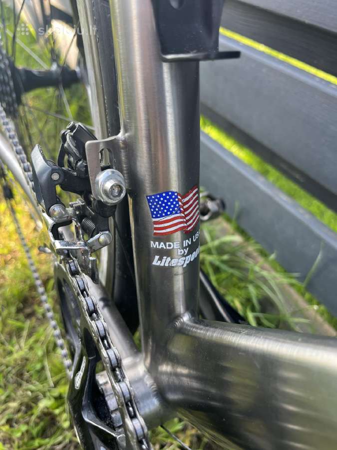 Plentinis dviratis Litespeed titanium s dydis - nuotraukos Nr. 15