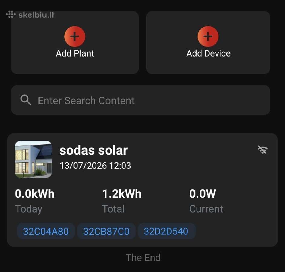 Mikro inverteriai 3 dalys WiFi - nuotraukos Nr. 9