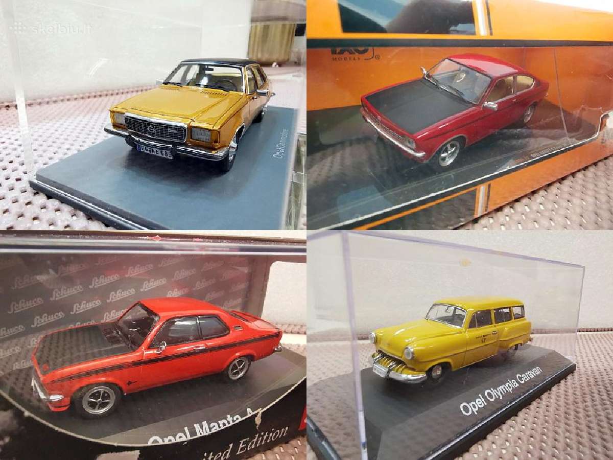 1:43 Opel (Istoriniai) Modeliai - nuotraukos Nr. 2