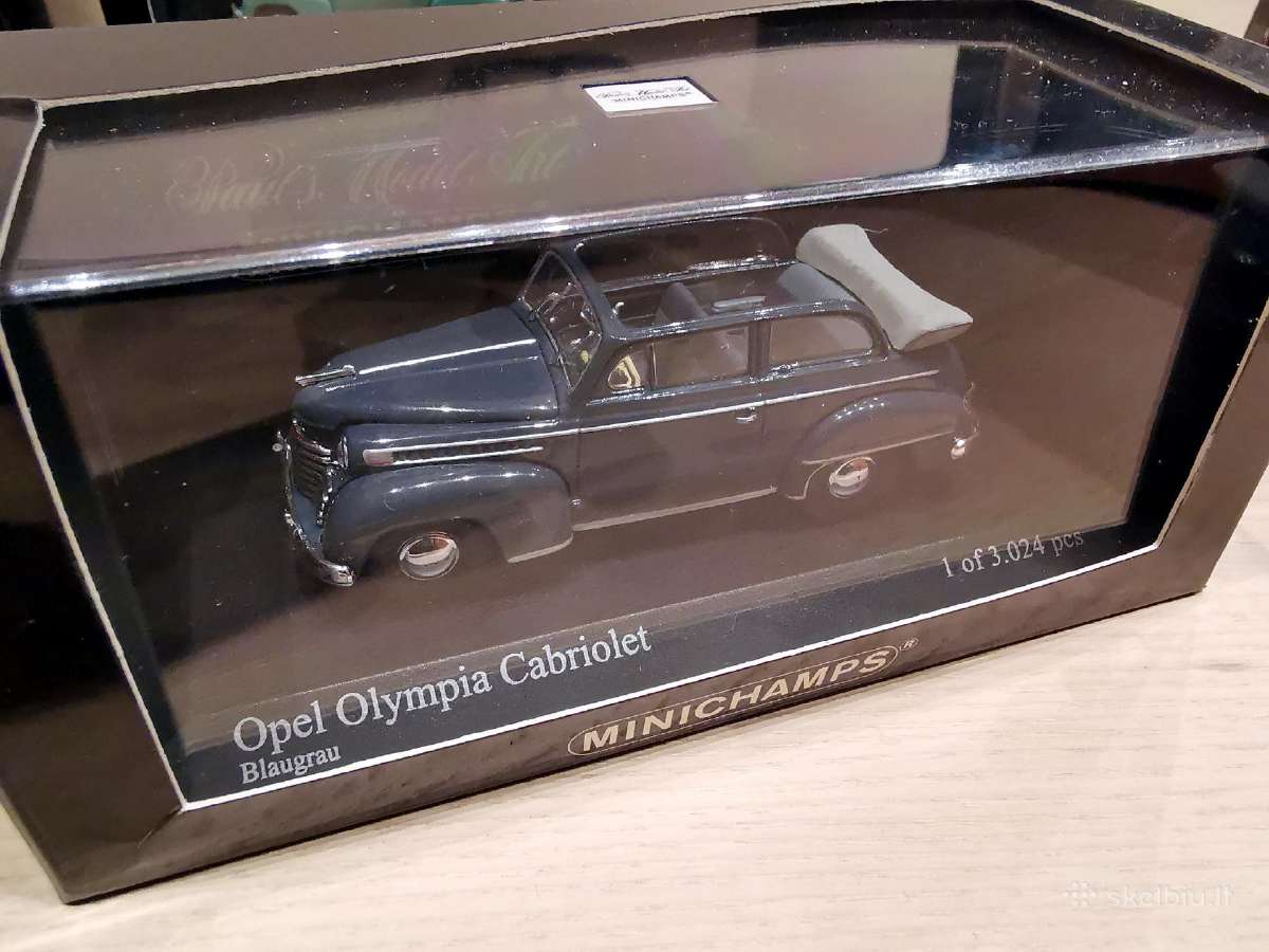 1:43 Opel (Istoriniai) Modeliai - nuotraukos Nr. 20