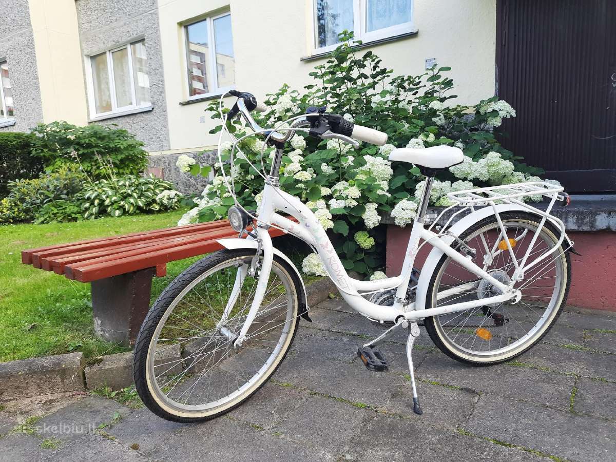 Parduodamas Romet Panda 24" mergaitiškas dviratis