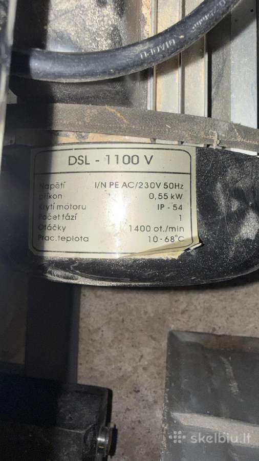 Proma Dsl-1100v medžio tekinimo staklės 1100 mm - nuotraukos Nr. 3