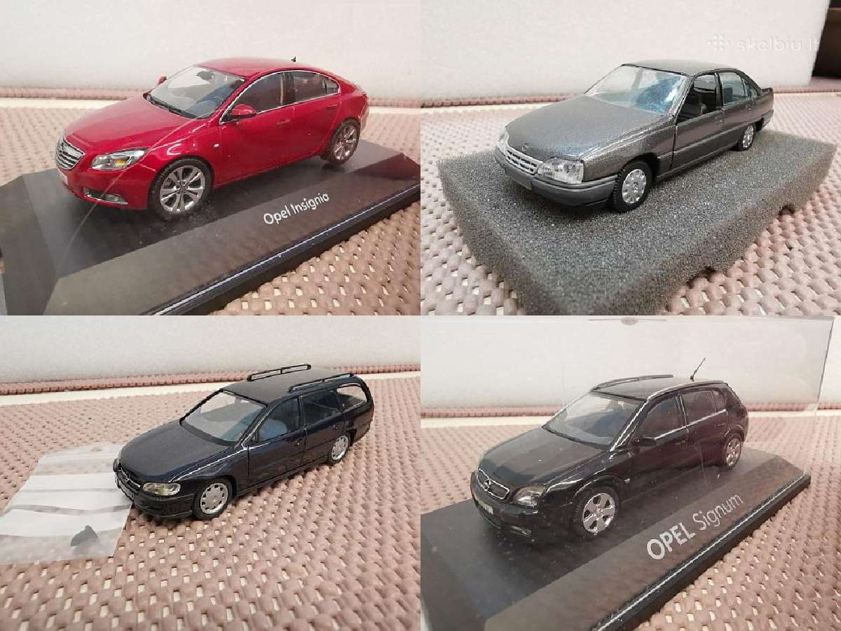 1:43 Opel (k-z) Modeliai
