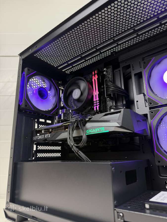 Stacionarus Kompiuteris Rtx 3060ti Ryzen 5 5500 - nuotraukos Nr. 11