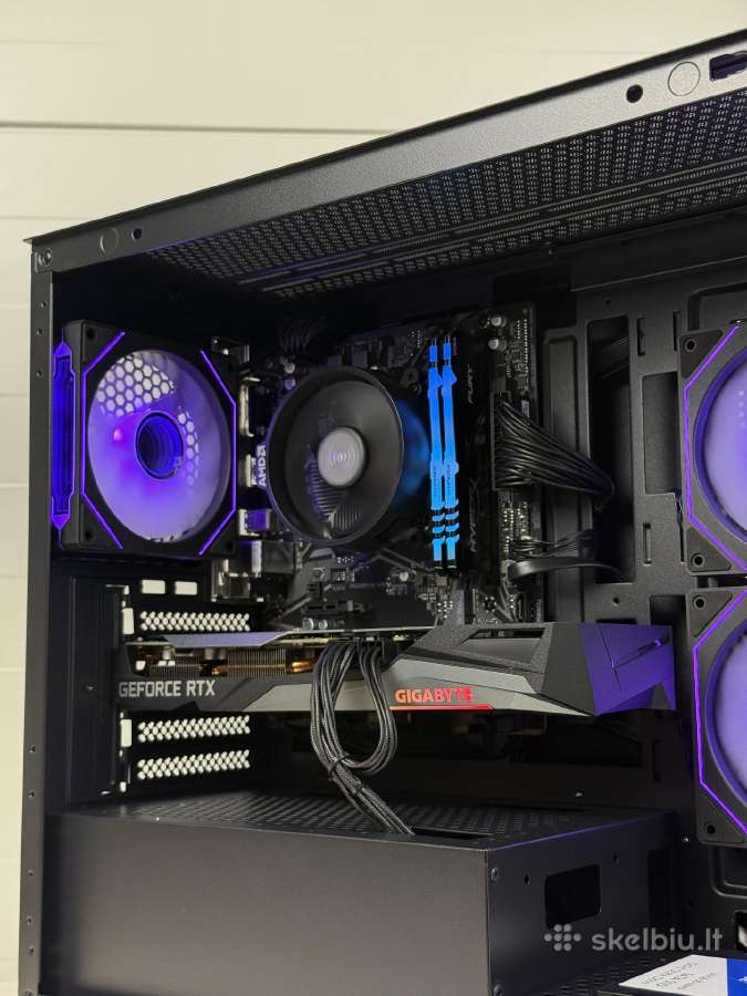Stacionarus Kompiuteris Rtx 3060ti Ryzen 5 5500 - nuotraukos Nr. 12