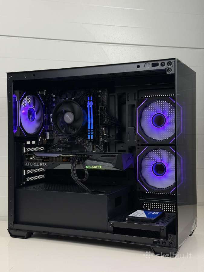 Stacionarus Kompiuteris Rtx 3060ti Ryzen 5 5500 - nuotraukos Nr. 13