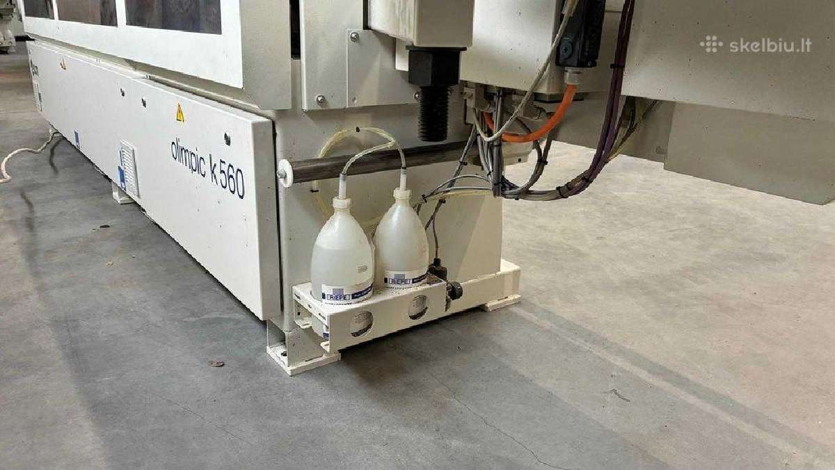 Briaunų laminavimo staklės Scm K560 servo - nuotraukos Nr. 2