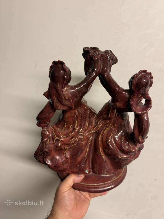 Kolekcinė Kauno dailės statula "Šokėjos", h-30cm - nuotraukos Nr. 4