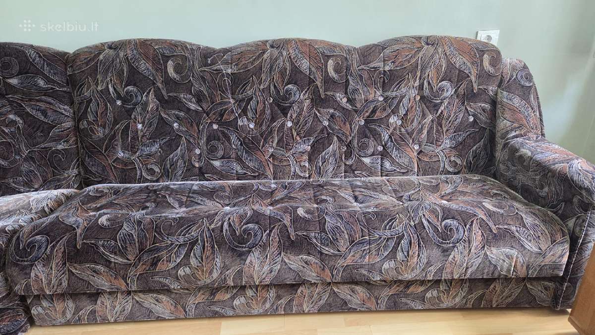Minkštas kampinis komplektas – sofa-lova - nuotraukos Nr. 4
