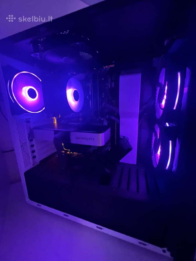 Žaidimų kompiuteris Intel i5; Rtx 3060ti 32gb RAM