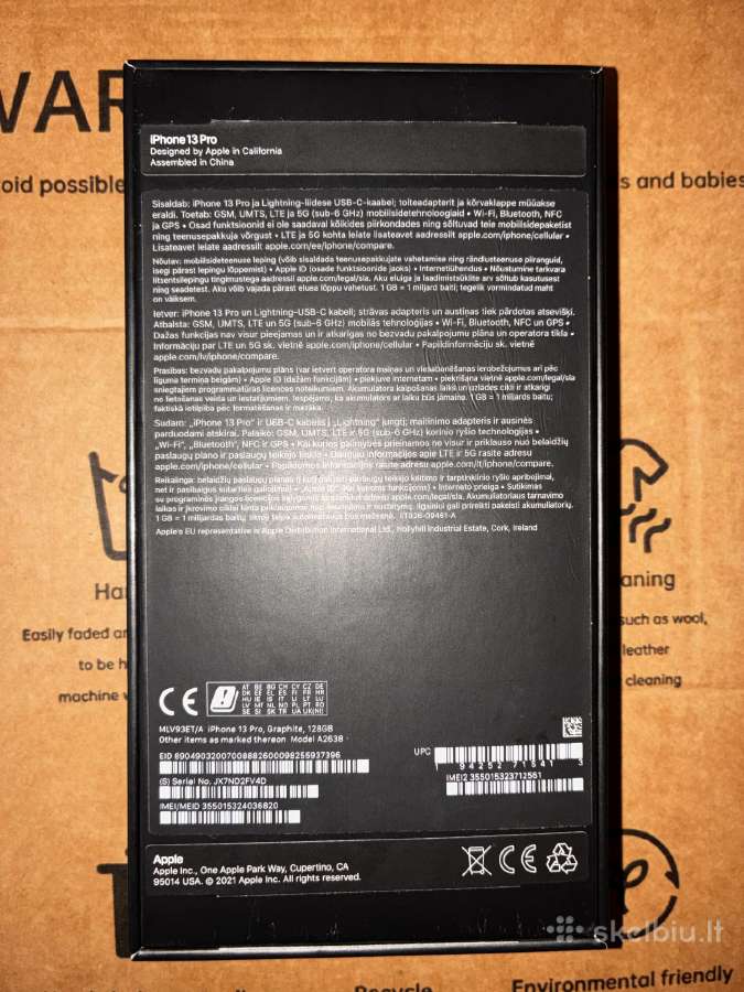 iPhone 13 pro, 128gb - nuotraukos Nr. 13