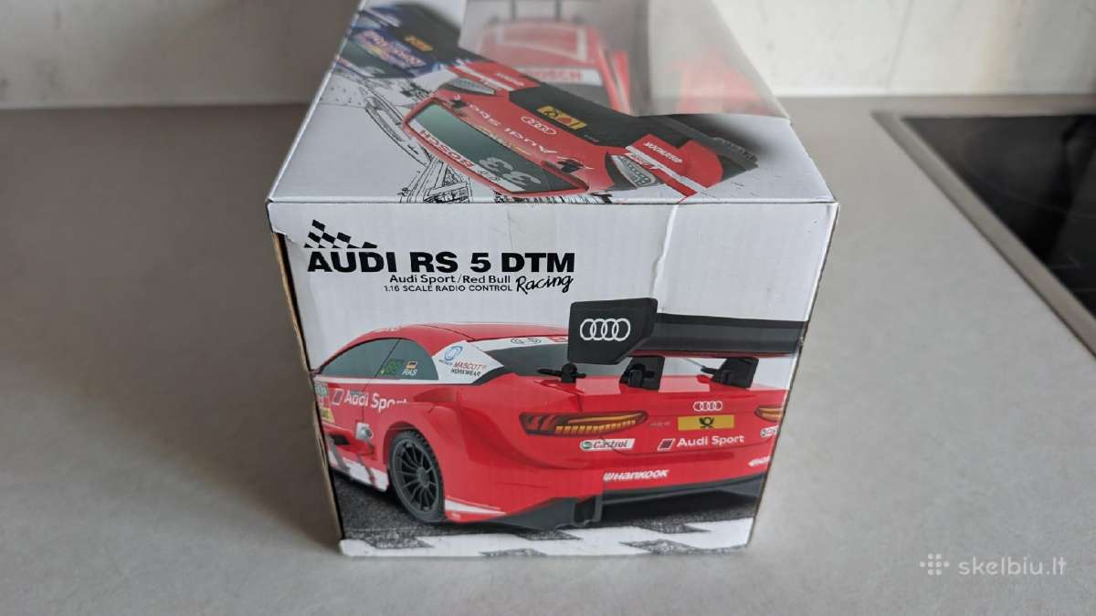RC automobiliukas Audi Rs5 Dtm - raudonas - nuotraukos Nr. 3