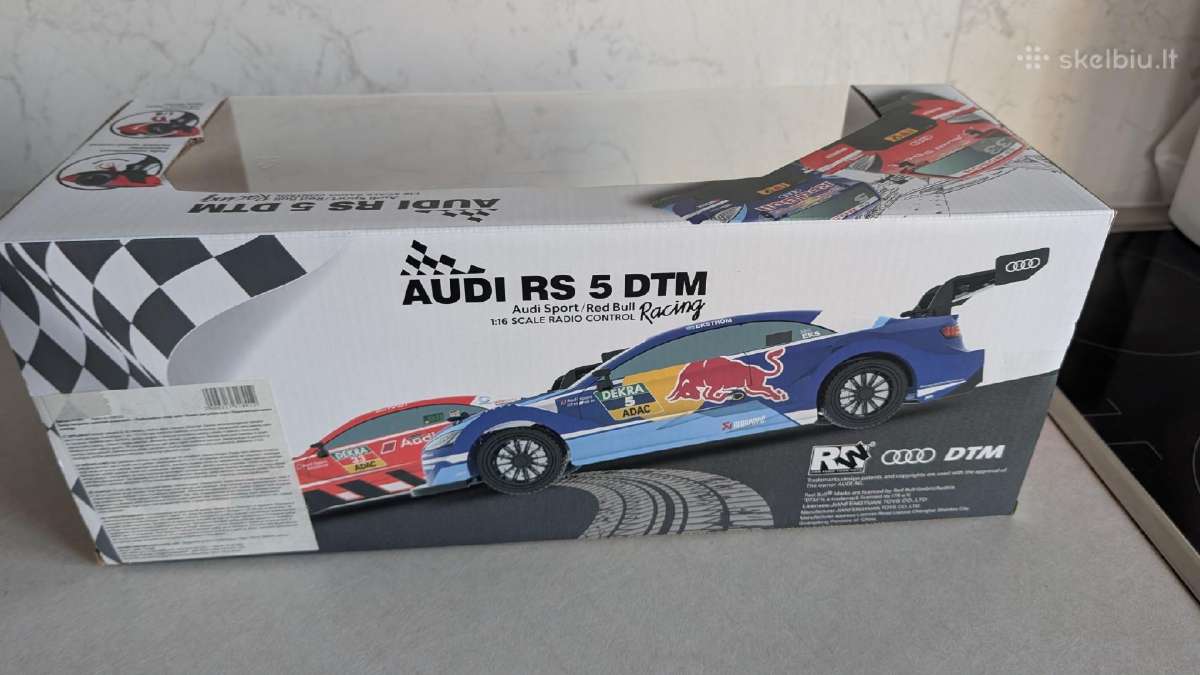 RC automobiliukas Audi Rs5 Dtm - raudonas - nuotraukos Nr. 4