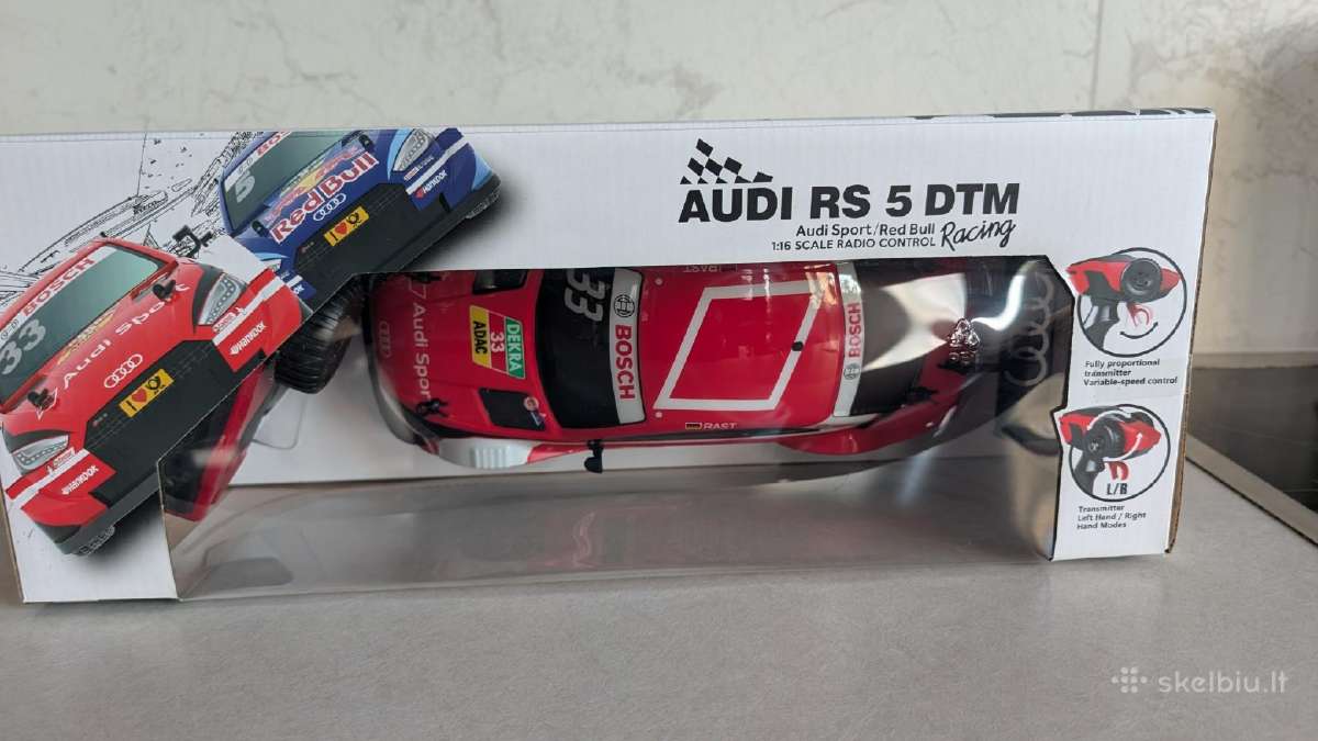 RC automobiliukas Audi Rs5 Dtm - raudonas - nuotraukos Nr. 8